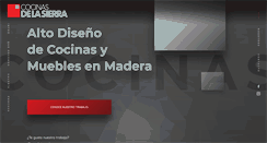 Desktop Screenshot of cocinasdelasierra.com